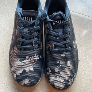 NoBull Dark Floral Gum Trainers